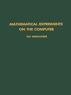 cover image of Mathematical Experiments on the Computer